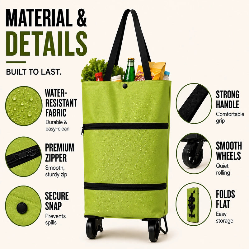 CarryLess™ Rolling Tote