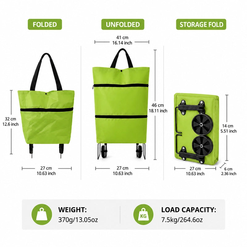 CarryLess™ Rolling Tote